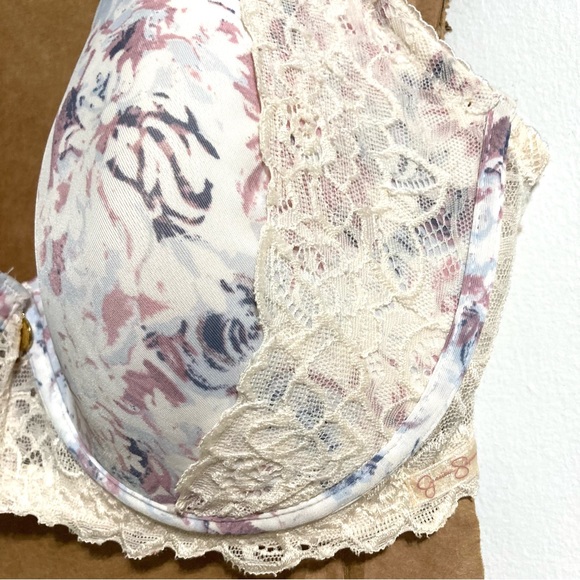 Floral Racerback Padded Sexy Lacey Bra 40D SIZE: 40D by Jessica Simpson - Picture 5 of 16